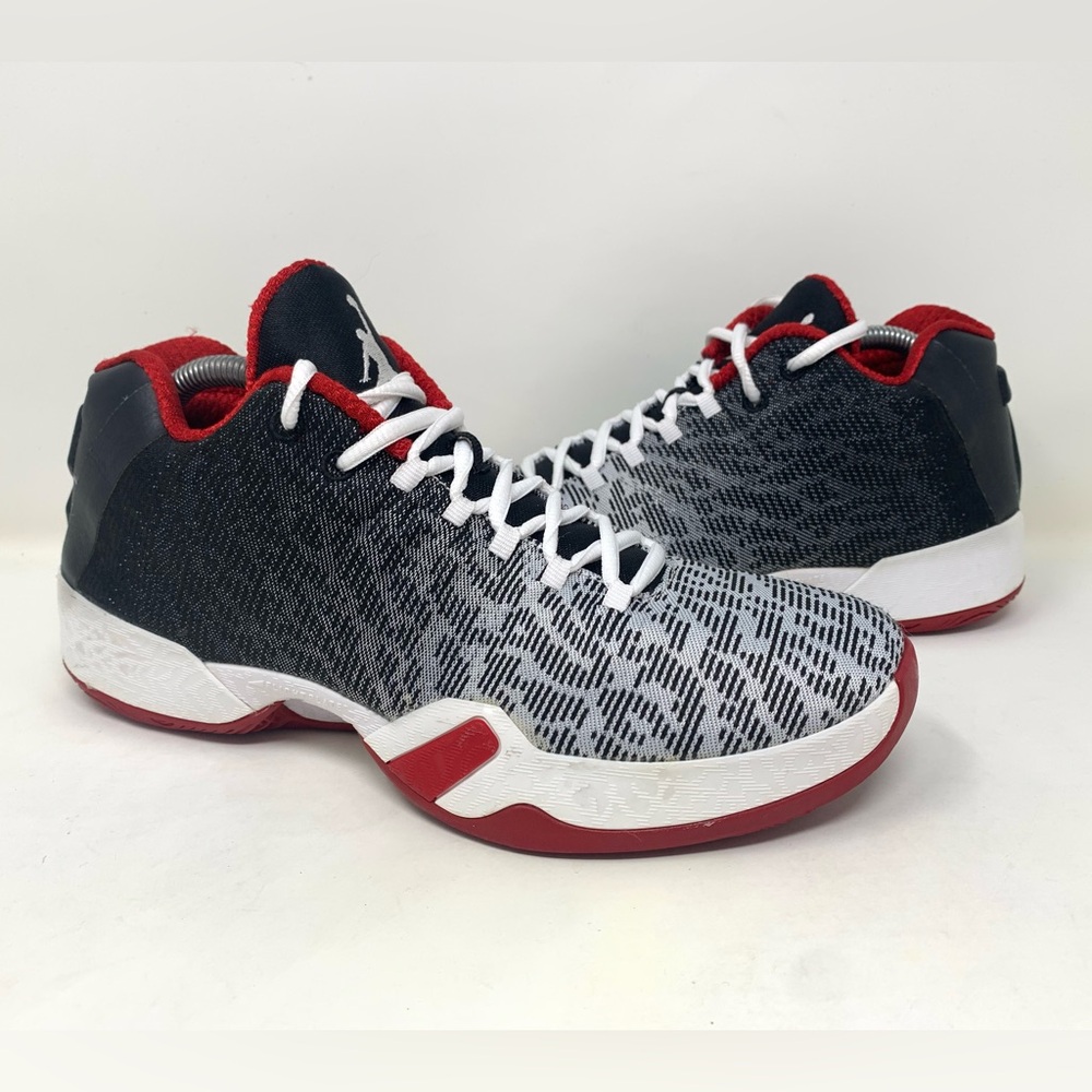 828051 101 Air Jordan 29 Low Chicago Bulls White Black Red US 8 Men’s